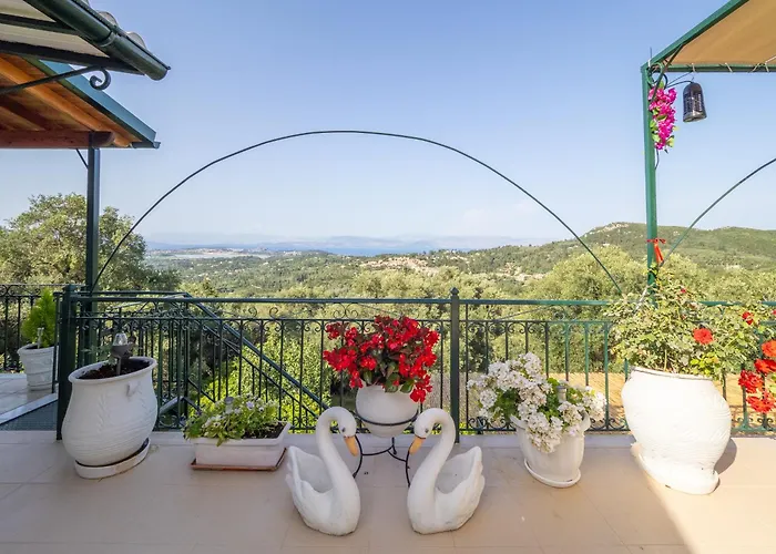 아파트 Mount Galision Skyview Agioi Deka (Corfu)